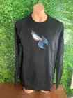 NBA Charlotte Hornets Basketball Long Sleeve Sweatshirt Jumpman Black Size XL