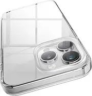 elago Hybrid Clear Case Compatible with iPhone 15 Pro Max Case, Crystal Clear Cover, PC + TPU Hybrid Technology, US Military Grade Drop Protection, Reduced Yellowing (Transparent)