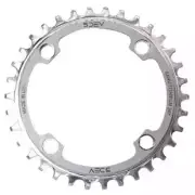 5DEV 104 BCD Titanium MTB Chainring. Raw