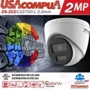 HIKVISION 2MP IP POE ColorVu Full Time Color Dome Camera IP HD WDR 2.8mm IP67