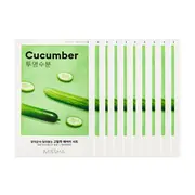 MISSHA - Airy Fit Sheet Mask - Cucumber - 1pc (10ea) Set
