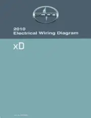 2010 SCION xD Wiring Diagrams Schematics Layout Factory OEM