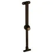 Key Locking Telescopic Window Stay, Antique Brass