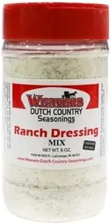 Generic Weavers Dutch Country Farm Dust Seasonings No MSG (Ranch Dressing Mix 8oz), 6 Ounce (Pack of 1)