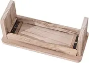 Wooden Meditation Bench Zen Kneeling Stool Kneel Sit Stool Small for Home