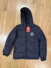 Brentford FC Kids Navy Hooded Winter Coat NEW W/tags Premiere league Soccer
