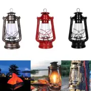 Antique Style Lantern, Vintage Kerosene Lamp for Camping and Mood Lighting