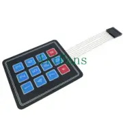 5 PCS 4 x 3 Matrix Array 12 Key Membrane Switch Keypad Keyboard for Arduino/AV​R