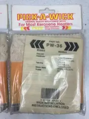 Pick-a-Wick Replacement Wick for Kerosene Heaters. Part # PW-36