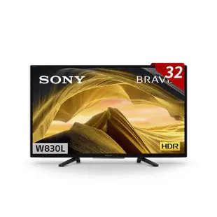 【SONY 索尼】BRAVIA 32型 HDR LED Google TV電視(KD-32W830L)