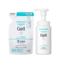 在飛比找momo購物網優惠-【日本花王Curel】泡泡洗顏慕斯 150ml+130ml超