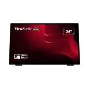 ViewSonic 23.8" TD2465 Frameless FHD VA 10 Point Touch Screen LED Monitor