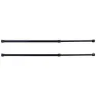 2 PCS Shower Curtain Rod Office Extendable Tension Poles Rods for Curtains