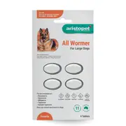 Dog Worming Tablets Aristopet All Wormer for Large Dogs 4 Pack