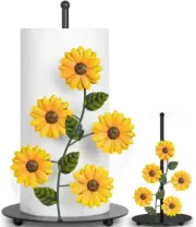 Sunflower Paper Towel Holder - Sunflower Kitchen Decor and Accessories Yellow Fa