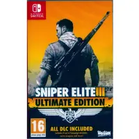 在飛比找Yahoo奇摩購物中心優惠-狙擊之神 3 終極版 Sniper Elite 3 - NS