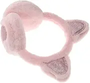 [Parliky] Cat Ears Earmuffs Winter Running Headband Ear Muffs Winter Men Fuzzy Earmuffs for Women Outdoor Ear Warmer Ear Muffs for Women Winter Headband Winter Outdoor Winter Earmuff