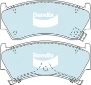 Bendix Heavy Duty Front Brake Pad Set for Nissan Pulsar N15 1.6L GA16DE Petrol 1 (for: Nissan)