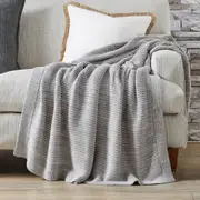 MORGAN & FINCH Moss Throw - Mist