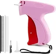Stitch Gun for Clothes, Quick Clothing Fixer, Tagging Gun for Clothing, Sewing Kit Comes with 2 Fine Needles, 1000 Black & 1000 White Fasteners, Clothing Stitch Gun Tag Gun for Clothes