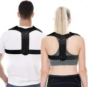 Posture Corrector Back Brace for Women and Men, Adjustable Breathable (Unisex)