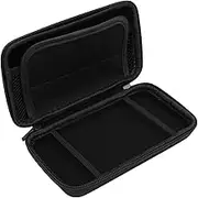 Carrying Case for 2DS XL, 2DS LL, New 3DS, 3DS and Accessories, Hard Shell Protective Travel Case, with 8 Game Slot and Inner Pocket (Black)