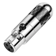 XLR Female Connectors Rhodium Plated Audio Plug HIFI Mic Jack XLR Balance9384