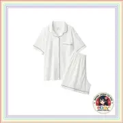 MUJI Wearable Towel Double-Sided Pile Short-Sleeve Pajamas FD1JKA4S Women's XL