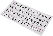 BESTonZON Piano Note Stickers 88 Key Adhesive Keyboard Decals Music Notes Overlay for Piano