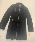 Women’s Michael Kors Wool/Polyester/Rayon Coat New With Tags Dark Navy Blue Sz 2