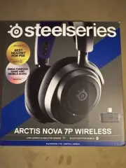 Open Box Arctis Nova Pro Wireless Steelerseries 7P Gaming Headphones