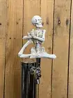Yoga Skeleton Beer Keg TAP HANDLE Halloween Bones Skull Kegerator Zombie
