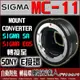 平輸 Sigma MC-11 轉接環 Canon EF 鏡頭 轉 Sony E接環機身 可自動對焦