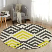 Colour Nordic Area Rug,circle Bedroom Carpet Rug for Living Room Sofa Decor, Ki