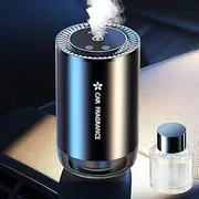YUENTOEN Essential Oil Diffuser, USB Rechargeable Mini Portable Diffuser with 7 LED Color Changing Light and Auto-Off Safety Switch for Car Home Office Bedroom(No Perfume Included)