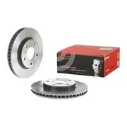 Brembo Prime Vented Brake Rotor - Single - 09.B647.11