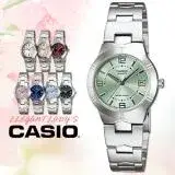 在飛比找遠傳friDay購物優惠-CASIO 指針錶 不鏽鋼錶帶 生活防水 礦物玻璃 LTP-