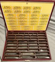 VTG STANLEY YANKEE STOCK BOX OF 72 Pcs DRILL POINT SCREWDRIVER BITS # 68-413 NEW