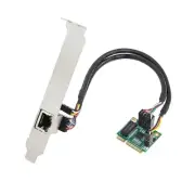 2.5 Gigabit Ethernet Mini PCI-E Network Controller Card 10/100/1000/25000 Mbp...