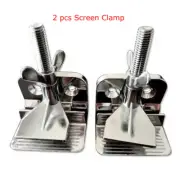 New 2 pcs Silk Screen printing Butterfly Hinge Clamps DIY Hobby Tool