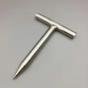 Hand Dibber with Handle Stainless Steel Seed Dibber for Crocus Tulip Flowers