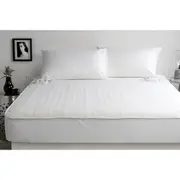 Jason Fully Fitted Double Bed Washable Warm Electric Blanket Home Bedding White