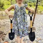 Survival Shovel Ergonomic Handle Wear Resistant Camping Backpacking Portable