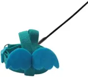 Adjustable Parrot Harness and Leash, Soft Bird Training Rope for Cockatiel, Budg