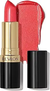 Revlon Super Lustrous Lipstick, Creamy Formula For Soft, Fuller-Looking Lips, Moisturized Feel, 425 Softsilver Red, 0.15 oz