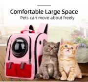 Pet Space Backpack Outdoor Portable Pet Bag Breathable Cat Bags Foldable Outdoor