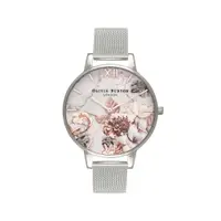 在飛比找樂天市場購物網優惠-Olivia Burton 花團錦簇風格時尚優質米蘭式腕錶3