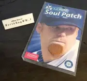 *RARE* NEW JJ Putz SOUL PATCH SGA SEATTLE MARINERS Faux Facial Hair *VINTAGE*