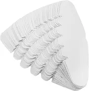 [Sosoport] 50pcs Cardboard Hat Holder for Baseball Caps Hat Shaper Inserts for Adults Kids for Shape Retention White