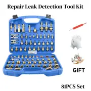 Car Automotive Air Conditioning Leak Detection Repair Tool Kit 81PCS Detector